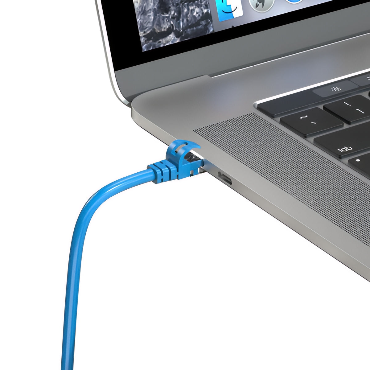 XO Design GB007 hálózati kábel, UTP, Cat6, 1m, Kék