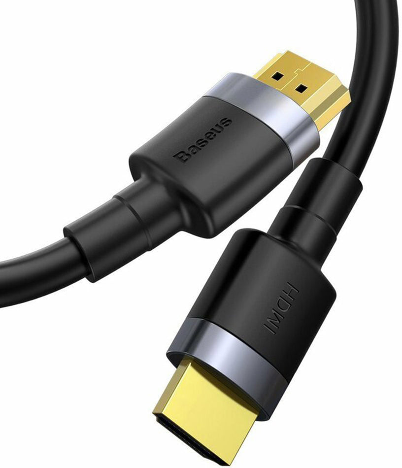 Baseus Cafule videokábel, HDMI - HDMI, 4K, 5m, Fekete CADKLF-H01