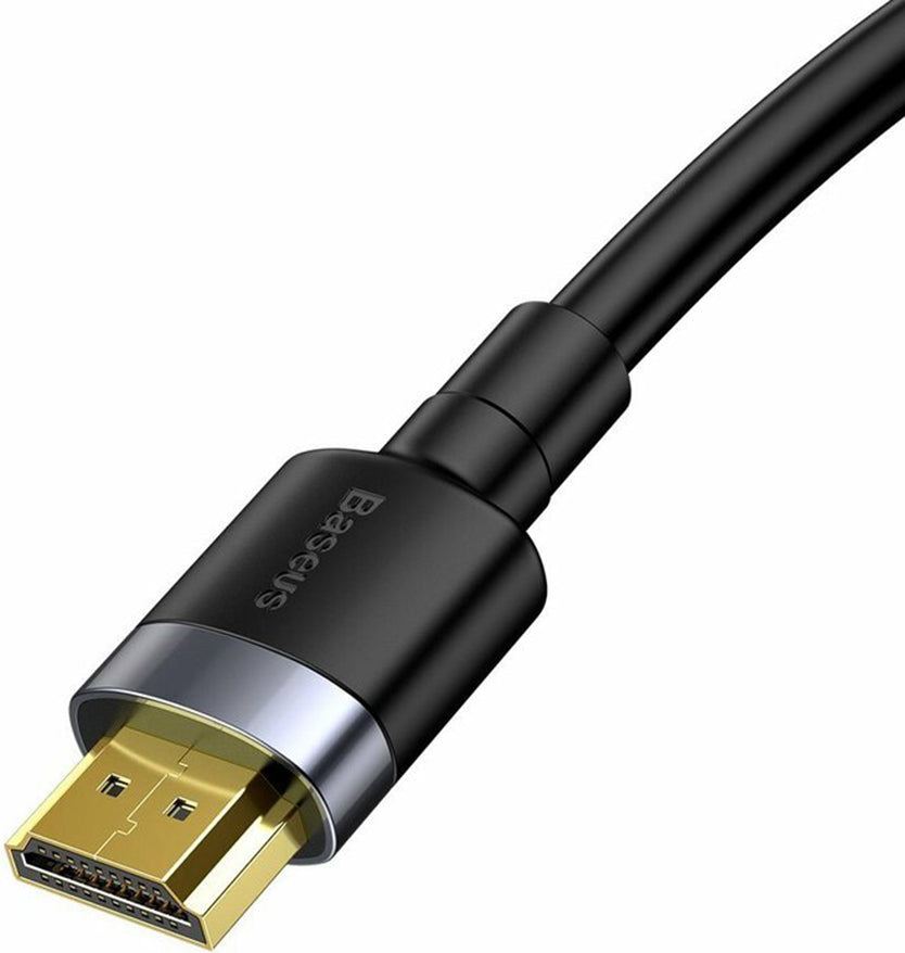 Baseus Cafule videokábel, HDMI - HDMI, 4K, 5m, Fekete CADKLF-H01