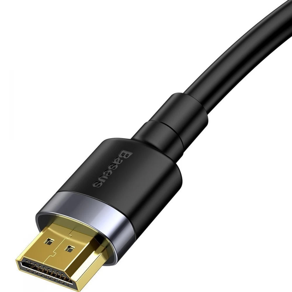Baseus Cafule videókábel, HDMI - HDMI, 4K, 2m, fekete CADKLF-F01