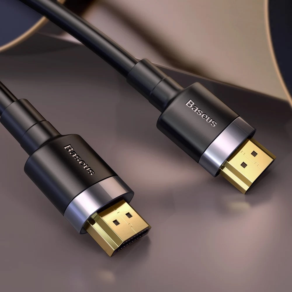 Baseus Cafule videókábel, HDMI - HDMI, 4K, 2m, fekete CADKLF-F01