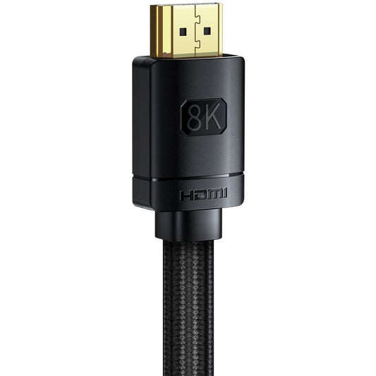 Baseus High Definition videokábel, HDMI - HDMI, 8K, 2m, Fekete CAKGQ-K01