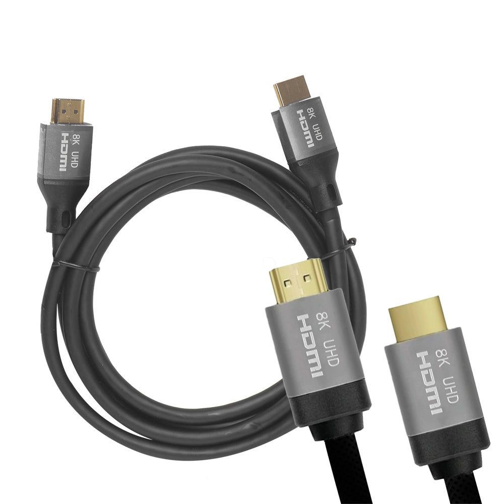 LTC Gold videókábel, HDMI - HDMI, 8K, 2m, Fekete