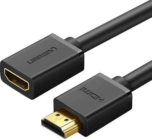 UGREEN HD107 Video Hosszabbító Kábel, HDMI - HDMI, 4K, 3m, Fekete