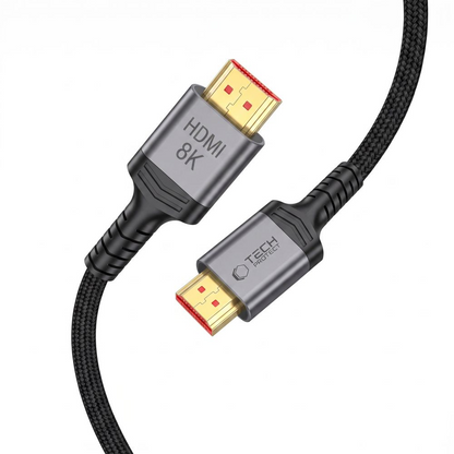Tech-Protect Ultraboost 2 videókábel, HDMI - HDMI, 8K, 1m, Fekete