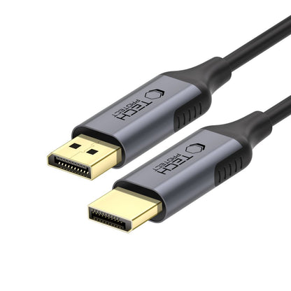 Tech-Protect Ultraboost videokábel, DisplayPort - DisplayPort, 4K, 2m, Fekete