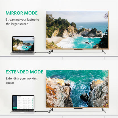 UGREEN DP102 videókábel, DisplayPort - DisplayPort, 4K, 2m, Fekete