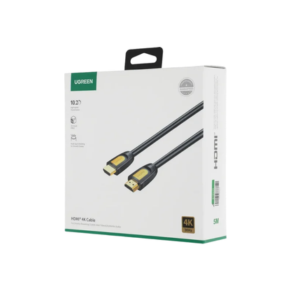 UGREEN HD101 videokábel, HDMI - HDMI, 4K, 5m, Fekete