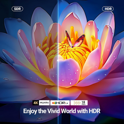 UGREEN HD118 videokábel, HDMI - HDMI, 4K, 1.5m, Fekete