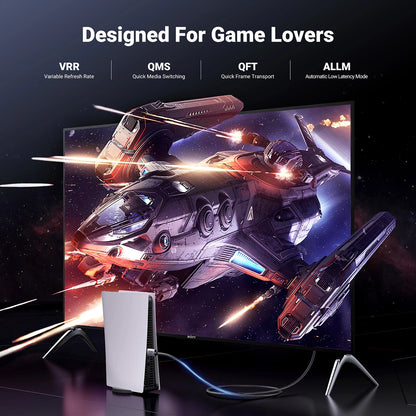 UGREEN HD171 videokábel, HDMI - HDMI, 8K, 3m, Fekete