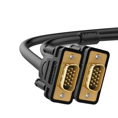 UGREEN VG101 videókábel (11633), VGA - VGA, 10m, fekete