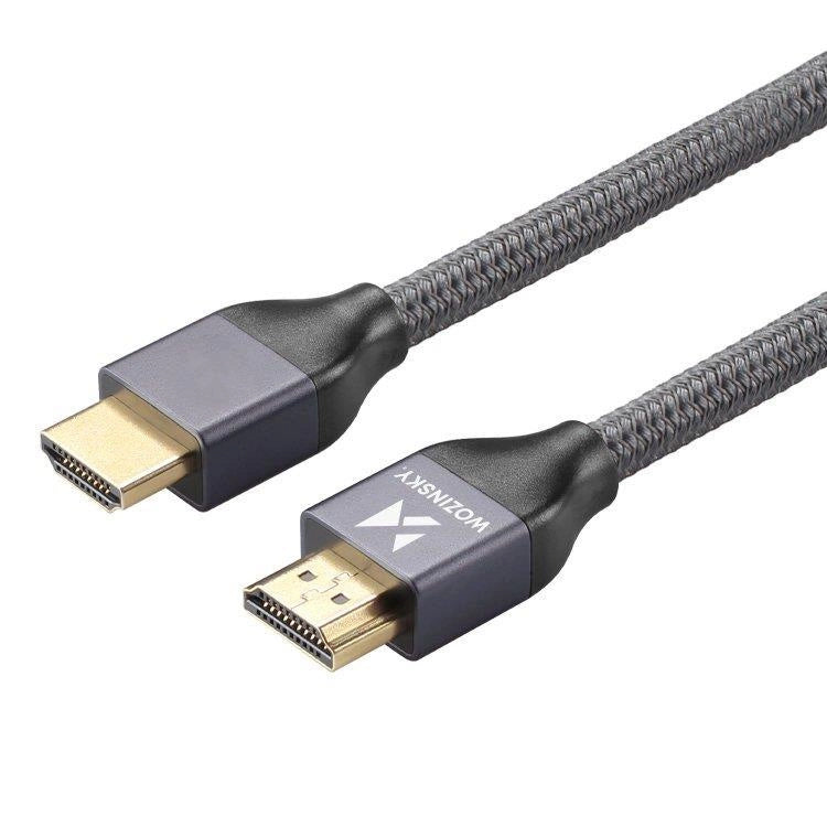 WZK Ultraboost videokábel, HDMI - HDMI, 8K, 3m, szürke WHDMI-30 WHDMI-30 WHDMI-30 