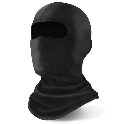 Cagula Ski Balaclava Unisex Techsuit BLC1, Fekete