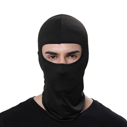Cagula Ski Balaclava Unisex Techsuit BLC1, Fekete