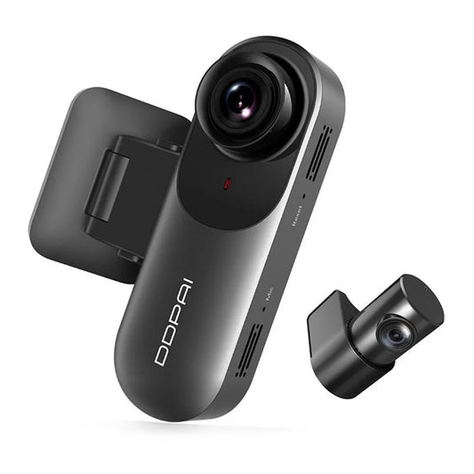 DDPAI mola N3 Pro Első és Hátsó Autós Kamera, 1600P, Wi-Fi