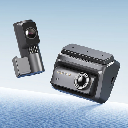 DDPAI Z90 Dual Első és Hátsó Autós Kamera, 4K, 64Gb, Wi-Fi, GPS, 3 hüvelykes kijelző