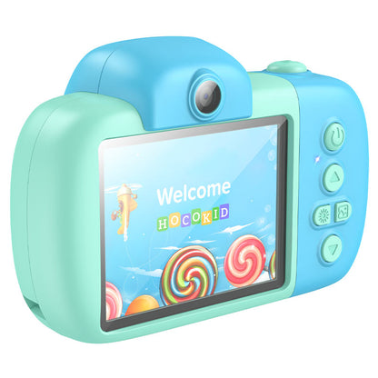 HOCO DV201 Kids digitális kamera, 1080P, 2MP, Kék