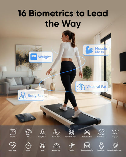 Digitális mérleg Eufy Smart Scale C20, Fekete T9130011