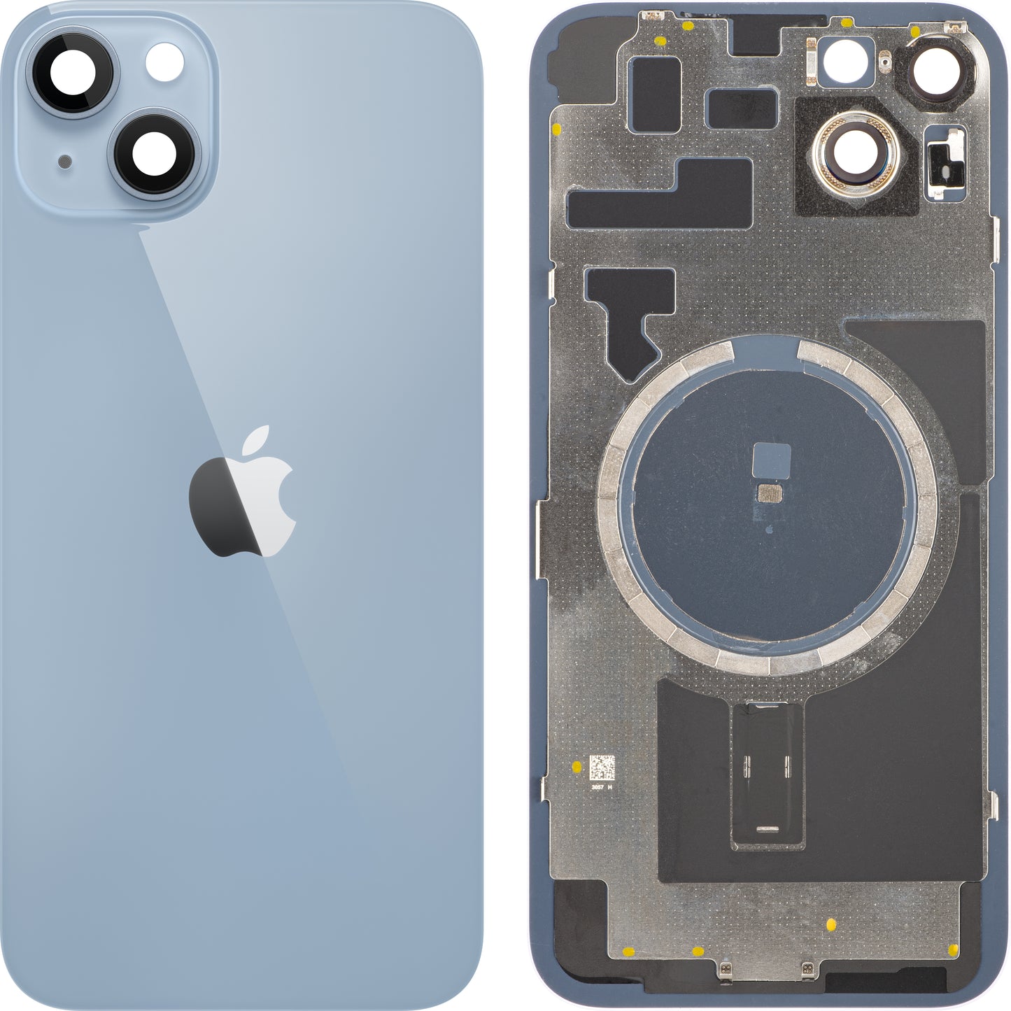 Apple iPhone 14 Plus akkumulátorfedél, Kék, Csere