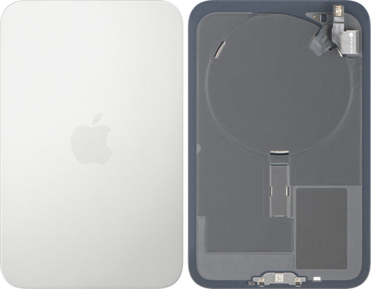 Apple iPhone 17 Pro Max akkumulátorfedél, ezüst, Swap