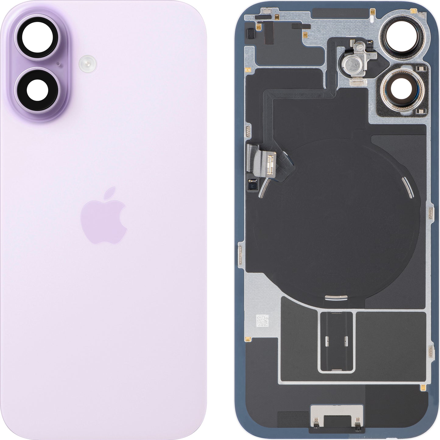 Apple iPhone 17 akkufedél, lila (levendula), csere