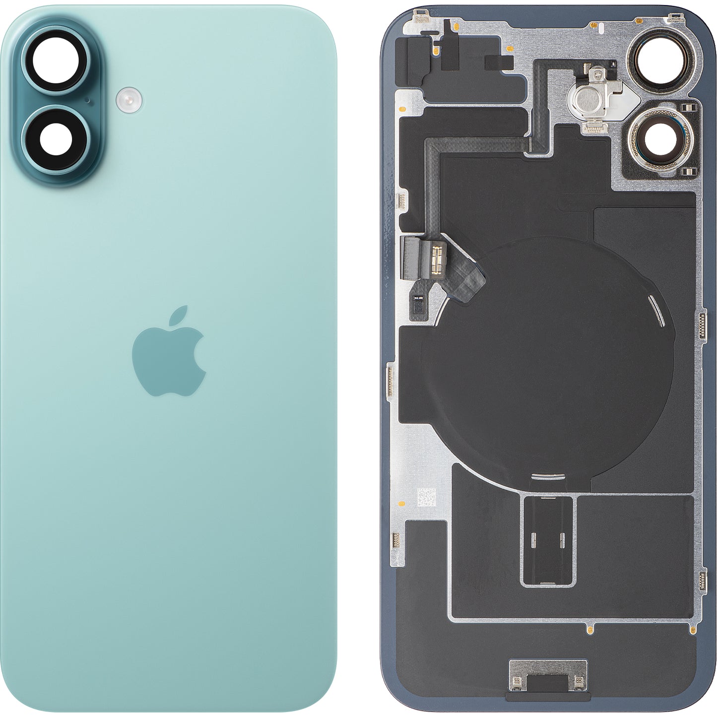 Apple iPhone 16 Plus akkufedél, zöld (teal), csere