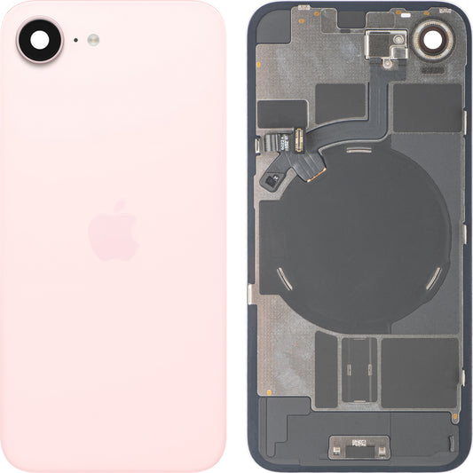 Apple iPhone 17e akkufedél, rózsaszín, prémium csere