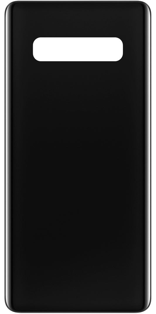 Akkufedél kompatibilis Samsung Galaxy S10+ G975, Fekete