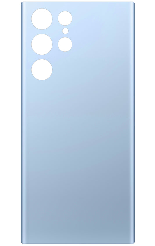 Akkufedél kompatibilis a Samsung Galaxy S22 Ultra 5G S908 készülékkel, kék