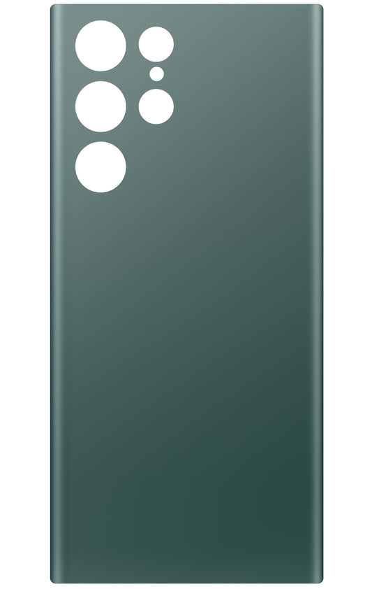 Akkumulátor fedél kompatibilis a Samsung Galaxy S22 Ultra 5G S908-hoz, zöld