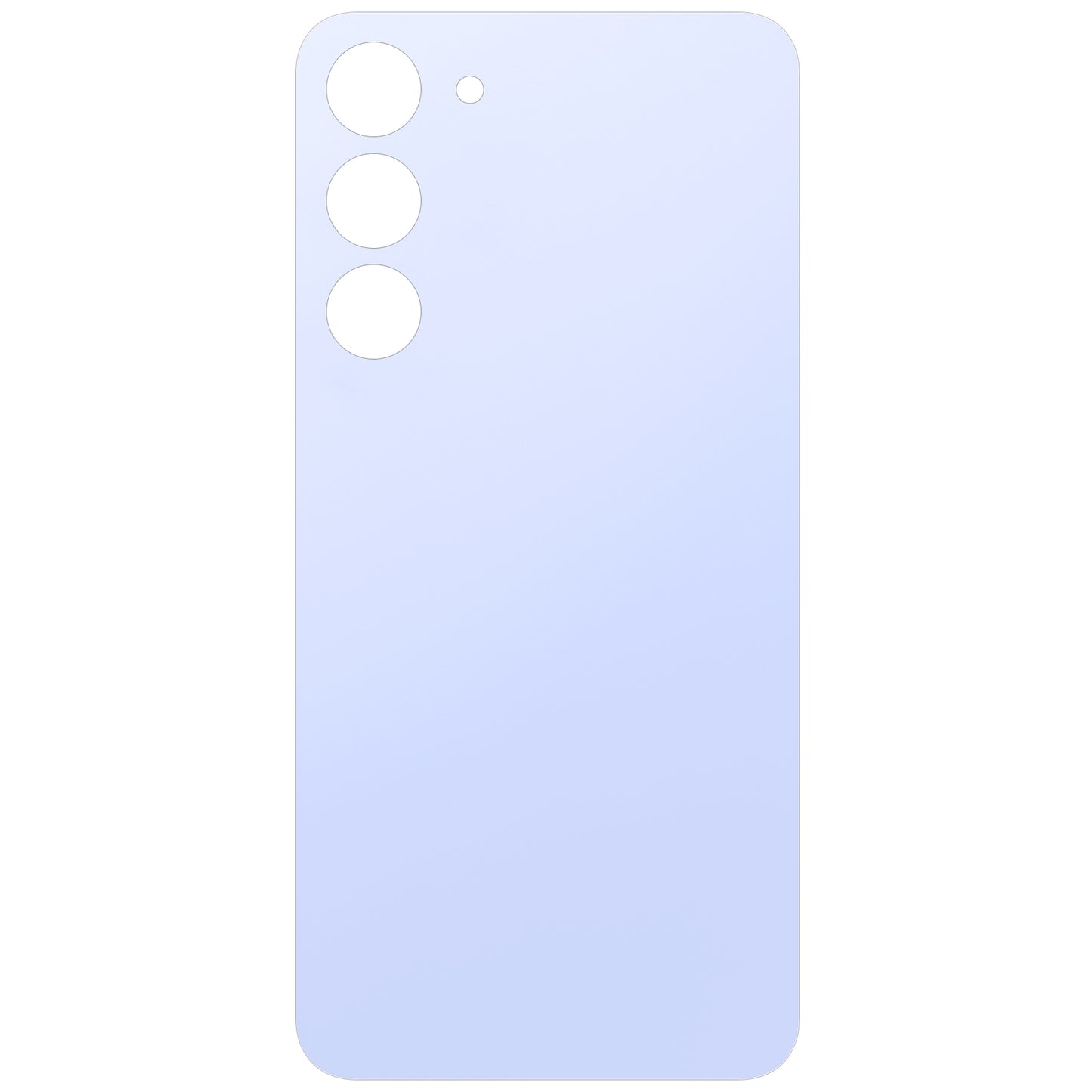 Akkufedél kompatibilis Samsung Galaxy S23+ S916-hoz, kék