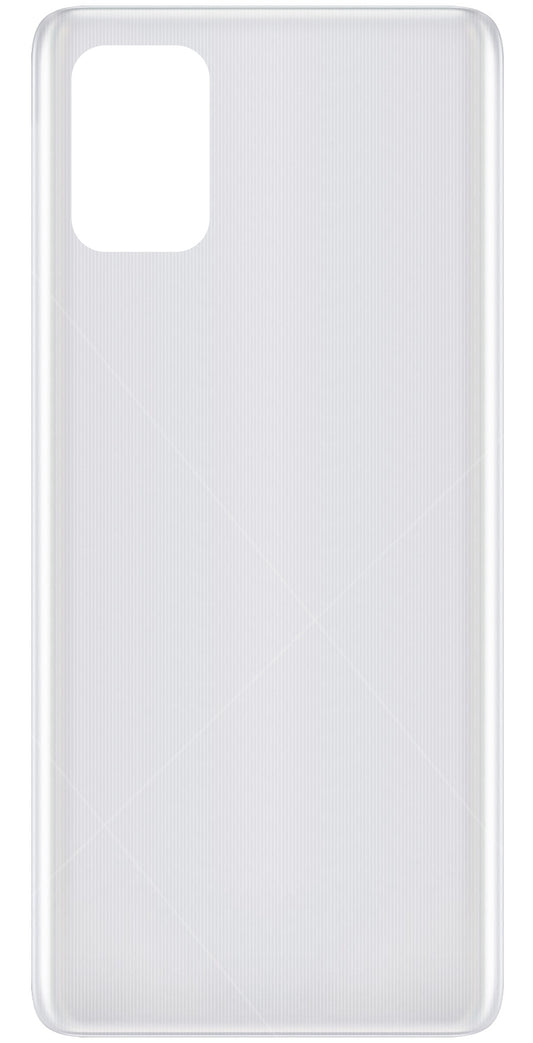 Akkufedél kompatibilis Samsung Galaxy A71 A715-höz, Ezüst