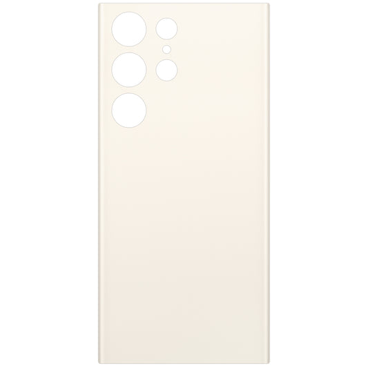 Akkufedél kompatibilis Samsung Galaxy S23 Ultra S918, Fehér