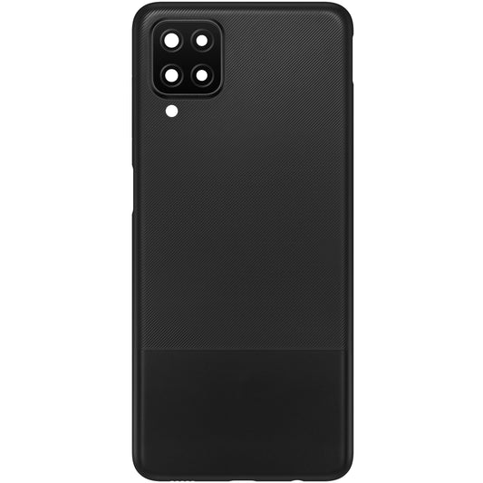 Akkufedél kompatibilis Samsung Galaxy A12 Nacho A127 / A12 A125, Fekete