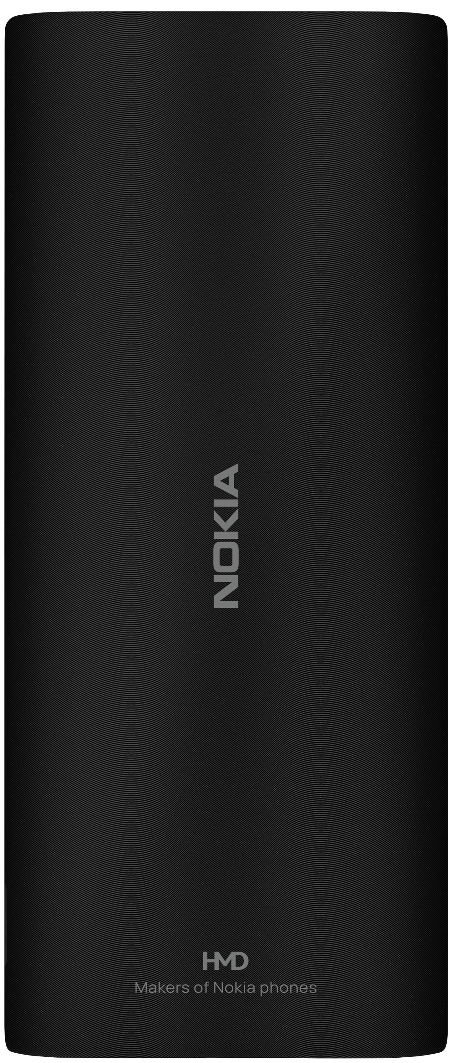 Akkumulátor fedél HMD 105 / Nokia 105 (2024), Fekete