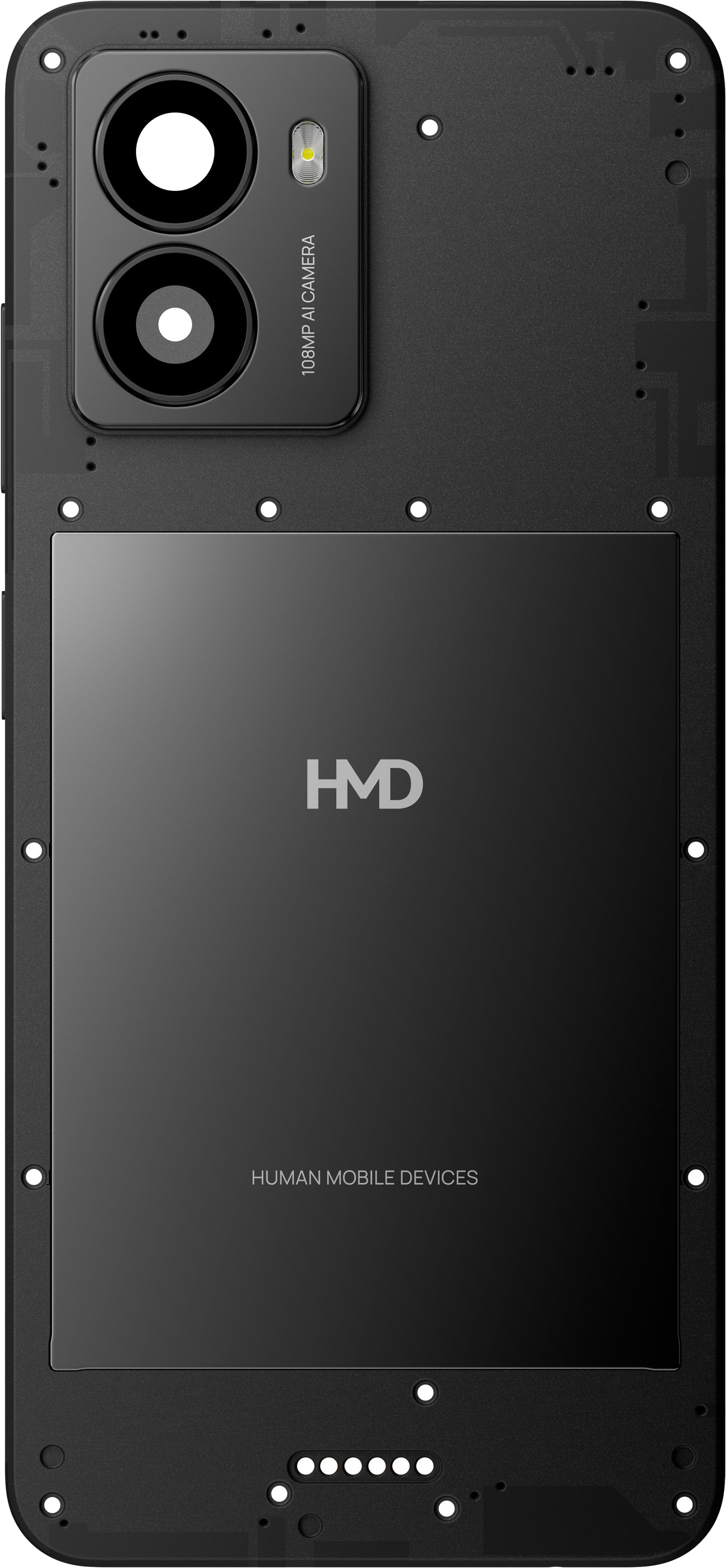 HMD Fusion akkumulátorfedél, fekete, szervizcsomag 702017070702H001 