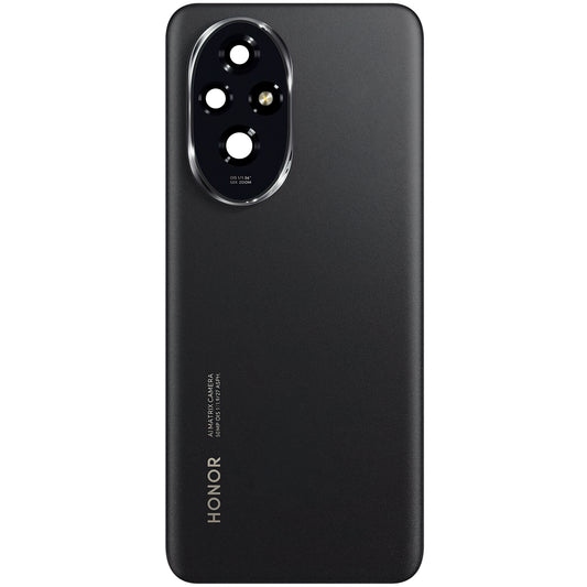 Honor 200 akkufedél, fekete, Swap 0235AKMV