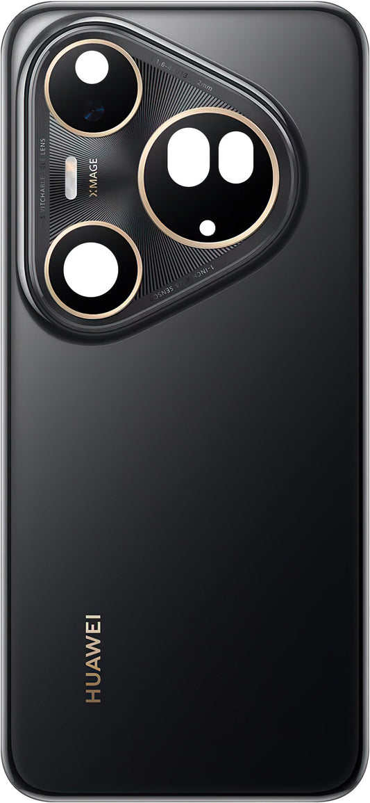 Huawei Pura 80 Ultra akkumulátor fedél, Fekete (Golden Black), Service Pack 02357BQN