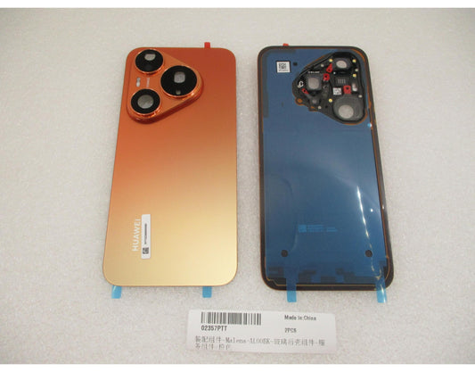 Huawei Pura 90s Pro Battery Cover, Orange (Orange Soda), Service Pack 02357PTT