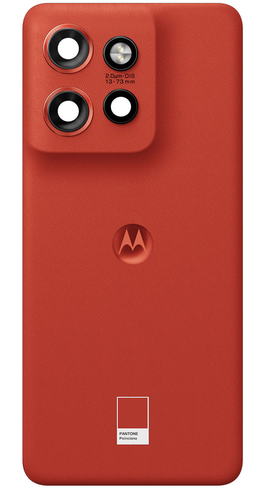 Akkufedél Motorola Edge 50 Neo, Piros (Poinciana), Szervizcsomag 5S58C28382