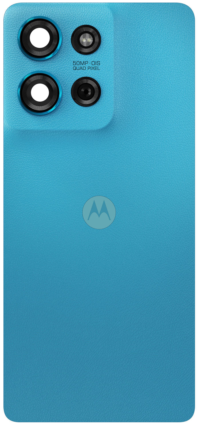 Motorola Moto G75 akkumulátor fedél, Kék (Aqua Blue), Service Pack 5S58C28852