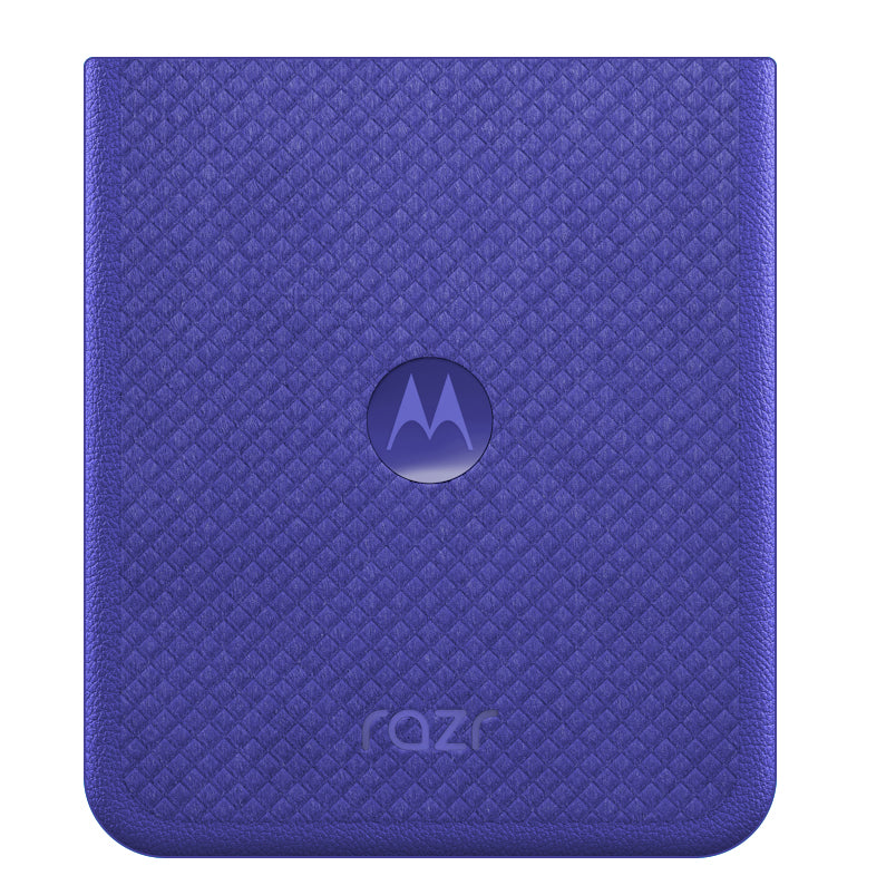 Motorola Razr Ultra 2026 / Razr 70 Ultra akkumulátor fedél, Lila (Pantone Orient Blue), Service Pack SL98E96499