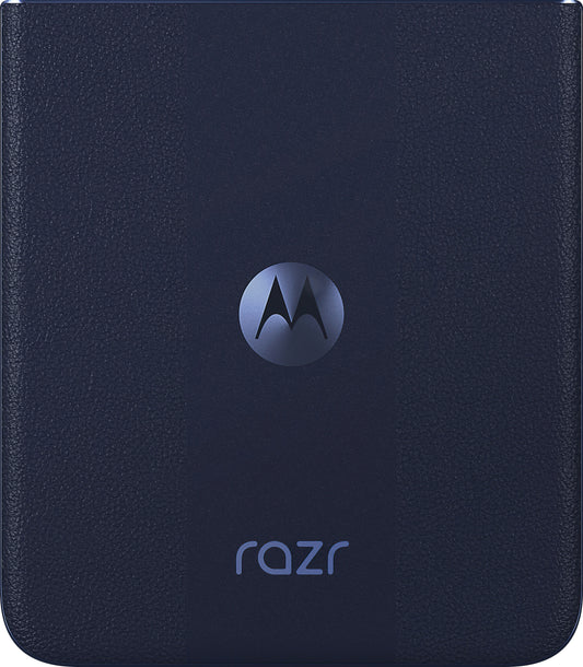 Motorola Razr+ 2025 / Razr+ 2024 / Razr 50 Ultra akkumulátorfedél, Tengerészkék (Navy Blazer), Service Pack SL98E08789