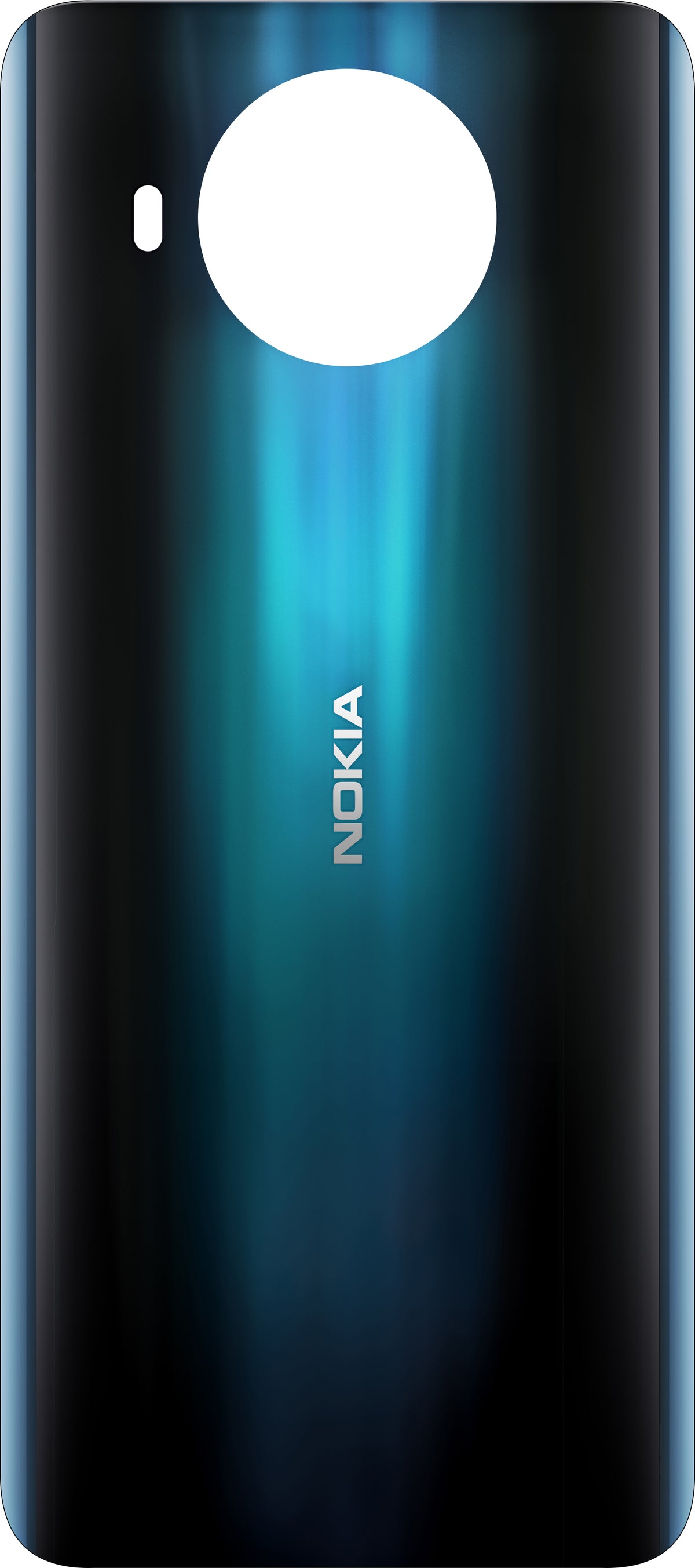 Akkufedél Nokia 8.3 5G, Fekete, Csere