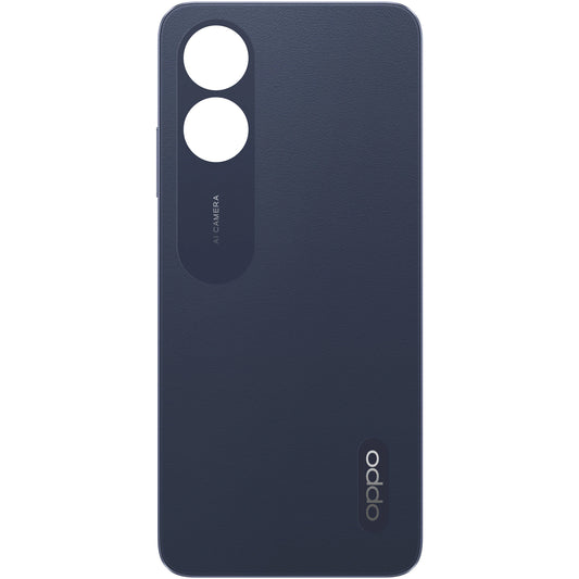 Akkufedél Oppo A17, Sötétkék (Midnight Black), Csere