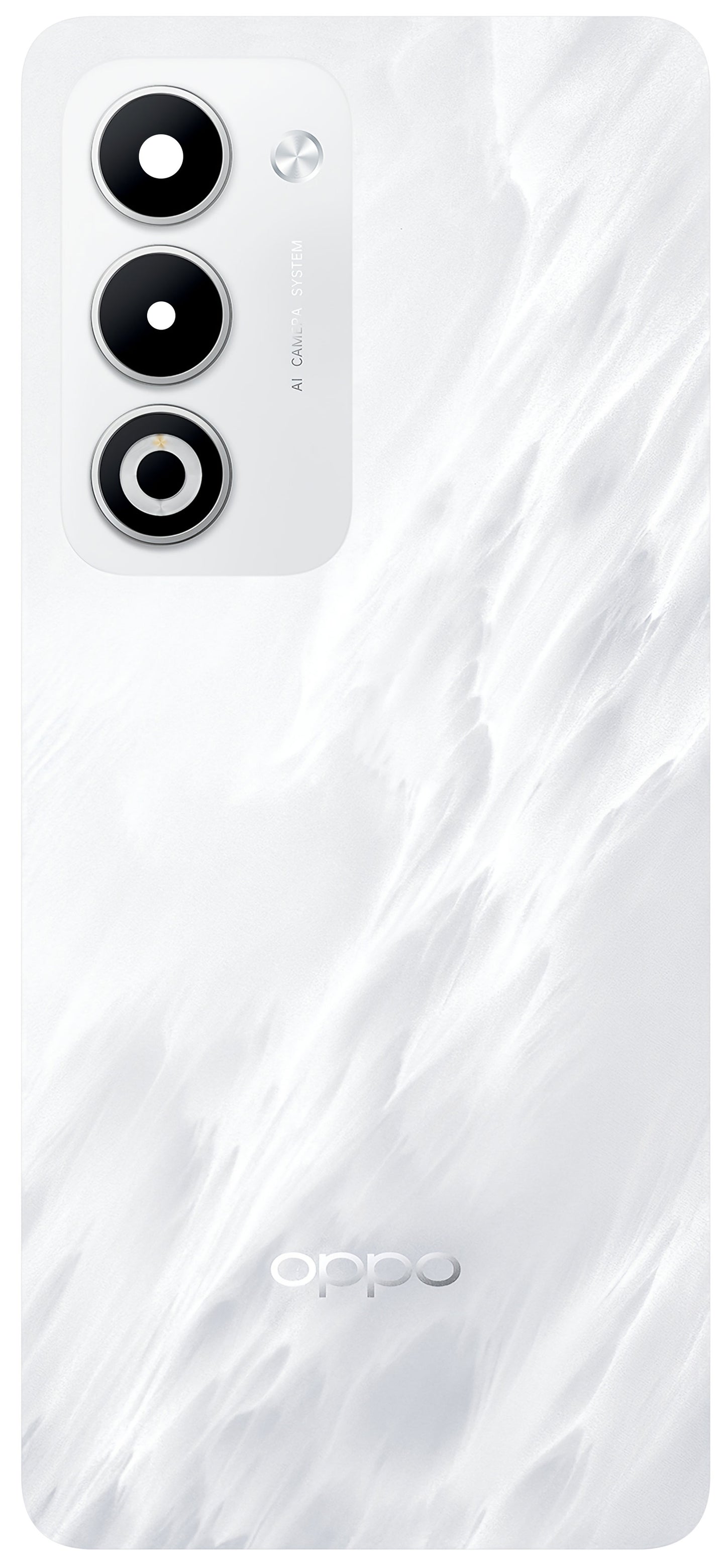 Oppo A5 4G akkumulátorfedél, Fehér (Mist White), Service Pack 621033000658