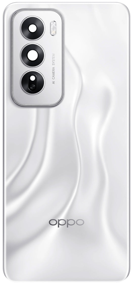 Akkumulátor fedél Oppo Reno12, Ezüst (Astro Silver), Service Pack 621033000316
