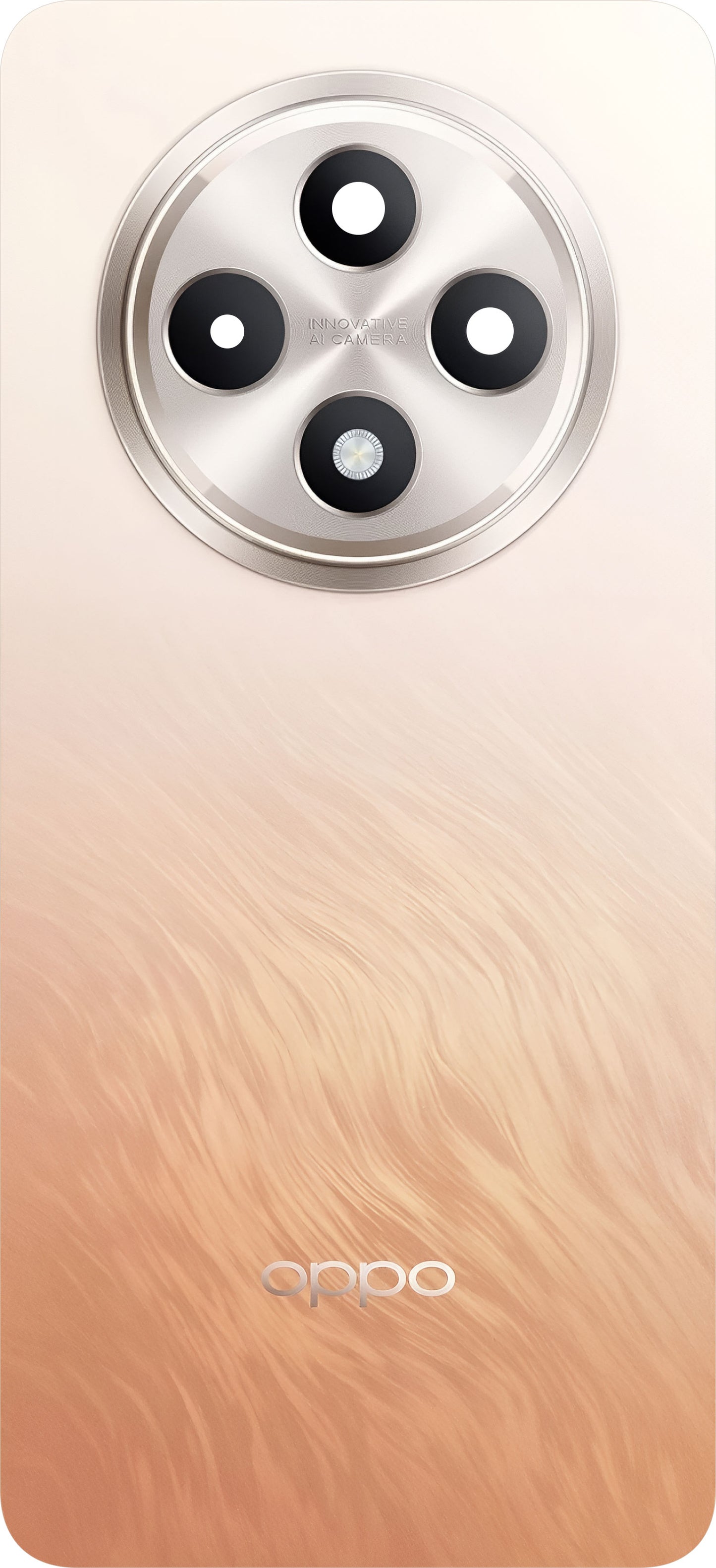 Oppo Reno12 F Battery Cover, Orange (Amber Orange), Service Pack 621033000344