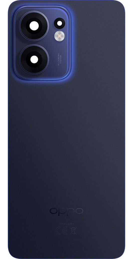 Oppo Reno13 FS 5G / Reno13 F akkumulátor fedél, Kék (Luminous Blue), Service Pack 621033000500