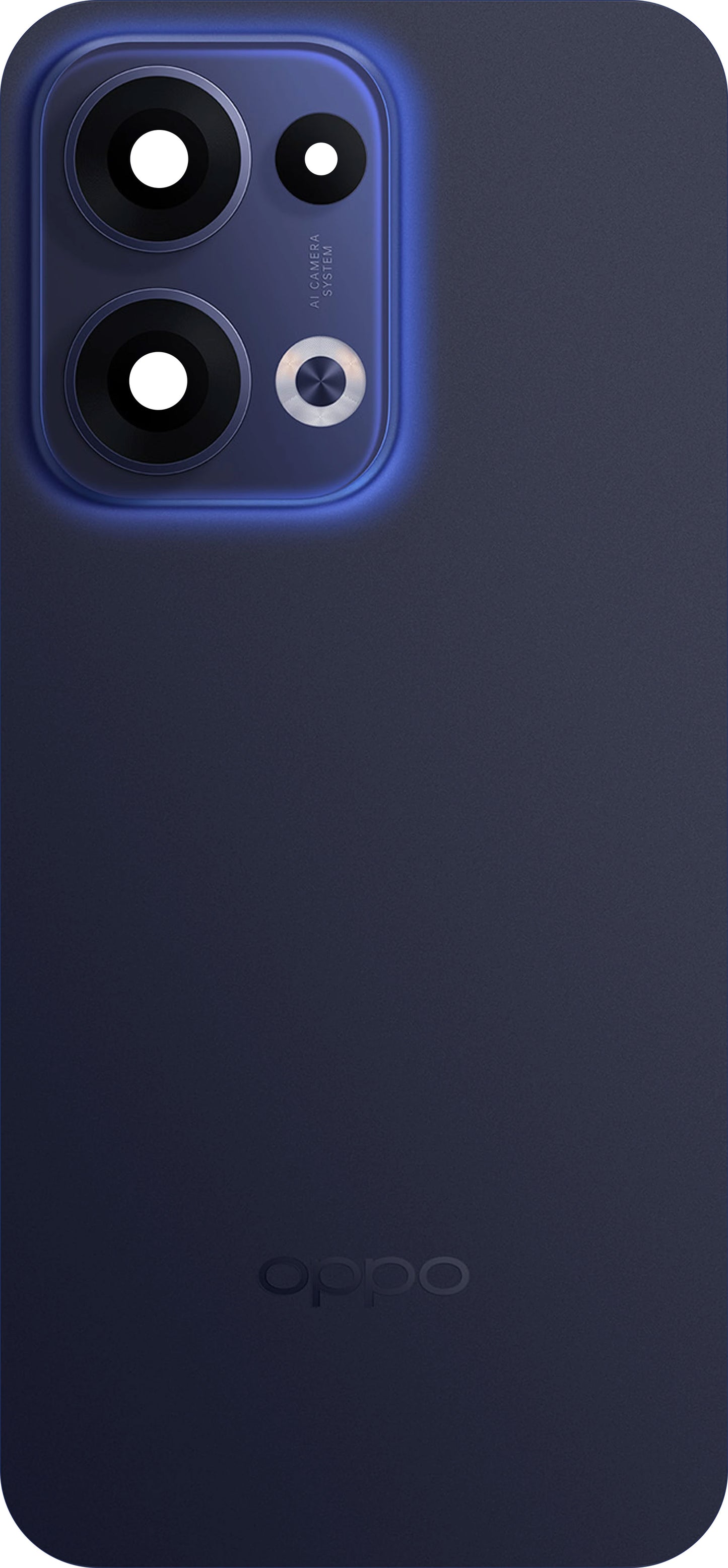 Oppo Reno13 akkumulátor fedél, Kék (Luminous Blue), Service Pack 621033000483